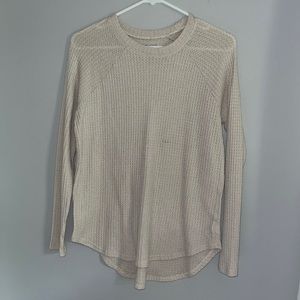 american eagle waffle long sleeve